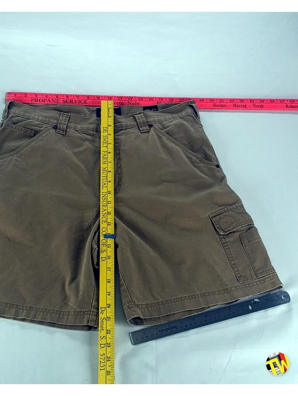 RedHead Mens Canvas Utility Shorts Carpenter Work Wear